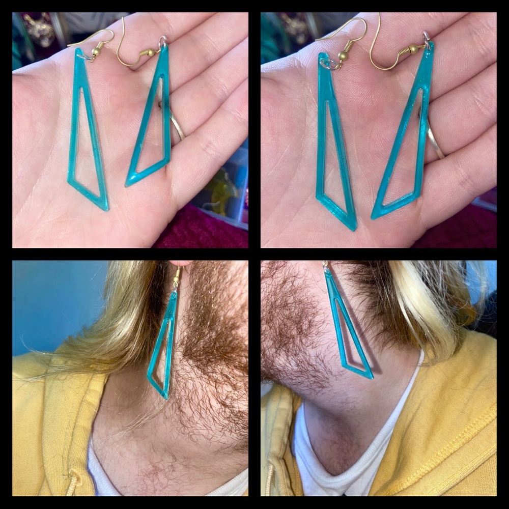 Resin earrings
